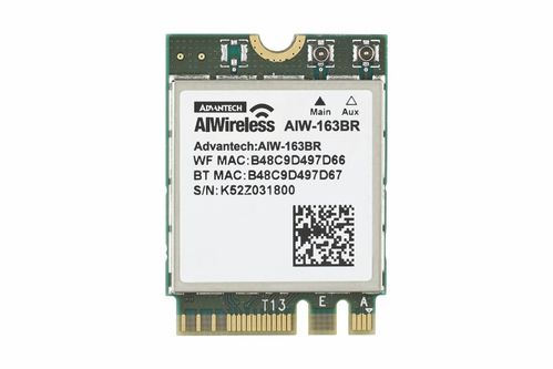 研華AIW-163 WiFi 6無線模塊重磅亮相 高帶寬、大容量、低延遲、低功耗，引領工業無線連接新紀元